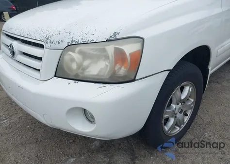 2007 Toyota Highlander V6 z USA, uszkodzony, nr VIN JTEEP21A370205600